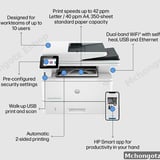 HP LaserJet Pro 4103fdn All-in-One Duplex Printer | Print, Scan, Copy, Fax | Price in Tanzania - image 6