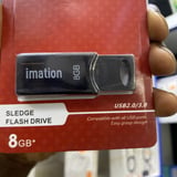 Imation 8GB USB Flash Drive (Sledge, USB 2.0, Black) - image 2