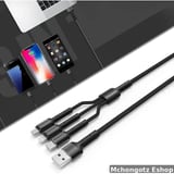 LDNIO 3-in-1 Fast Charging Cable LC93AIO (Lightning/Type-C/Micro, 1.2m) - image 3