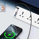 LDNIO SC10610 Power Extension Socket (2500W, 10 Outlets, 5 USB + Type-C PD) - image 3