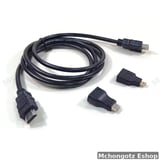 Multifunction High-Speed HDMI 3-in-1 Cable (Micro & Mini HDMI) - image 2