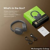 Oraimo BoomPop Lite OHP-317 Wireless Bluetooth Headphones 65 Hours Playtime 40mm Drivers - image 3