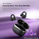 Oraimo OpenSnap OPN-373 Open-Ear Wireless Earbuds Bluetooth 5.4 26 Hours Playtime - image 4
