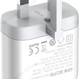 TYPE C LDNIO 45W Fast Wall Charger A2526C (PD + QC4+, Dual Port, With Cable) - image 5