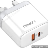 TYPE C LDNIO 45W Fast Wall Charger A2526C (PD + QC4+, Dual Port, With Cable) - image 2