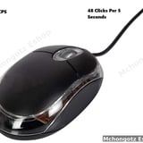 USB Optical Wired Mouse with Auto Click Function - image 5