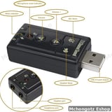 USB Virtual 7.1 Channel Sound Adapter - image 3