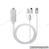 3-in-1 Phone to HDMI Cable (Lightning / Type-C / Micro USB) - image 3