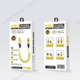 4-in-1 Fast Charging Spring Data Cable - image 2