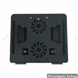 Aluminum Laptop Stand YL 906 with 360 Rotation & Cooling Fan - image 3