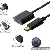 DisplayPort (DP) to VGA Adapter Converter (1080P) - image 3