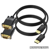 DisplayPort to VGA Cable 1.5M (1080P, Male to Male) - image 2