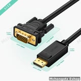 DisplayPort to VGA Cable 1.5M (1080P, Male to Male) - image 4