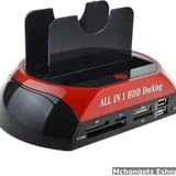 Dual Slot Hard Drive Docking Station (2.5"/3.5" SATA & IDE) with Card Reader & USB Hub - image 4