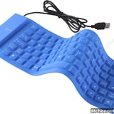 FLEXIBLE WIRED KEYBOARD | Foldable Silicone USB Wired Keyboard (85-Key) - image 3