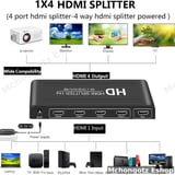 HDMI 4K 1x4 Splitter (1 Input to 4 Output) - image 4