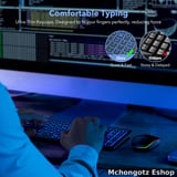 K220 Wireless Keyboard & RGB Mouse Combo - image 3