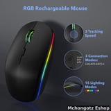 K220 Wireless Keyboard & RGB Mouse Combo - image 4