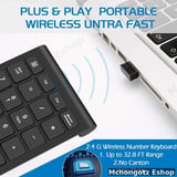 Mini Wireless Numeric Keypad Keyboard - image 3
