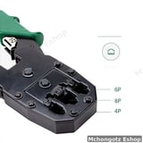 Network Crimping Tool Multi Tool for RJ45 RJ12 RJ11 - image 4