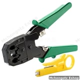 Network Crimping Tool Multi Tool for RJ45 RJ12 RJ11 - image 1