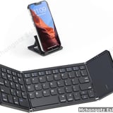 Portable Folding Bluetooth Keyboard with Touchpad (Rechargeable) - image 5