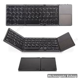 Portable Folding Bluetooth Keyboard with Touchpad (Rechargeable) - image 8