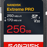 SanDisk 256GB Extreme PRO SDXC UHS-I Memory Card C10 U3 V30 4K UHD - image 1