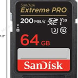 SanDisk 64GB Extreme PRO SDXC UHS-I Memory Card C10 U3 V30 4K UHD - image 7