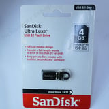 4GB SanDisk Ultra Luxe USB 3.1 Flash Drive - image 1