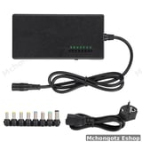 Universal 96W 8-Pin Laptop Power Adapter (12V–24V, EU Plug) - image 1