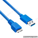 USB 3.0 MICRO EXTERNAL HARD DRIVE CABLE 1M (Blue) - image 3