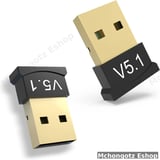 USB Bluetooth Adapter Wireless Receiver 5.1 for PC Laptop |desktop | tablet - image 1