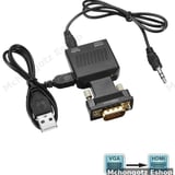 VGA to HDMI Adapter with Audio Output (1080P) - image 2