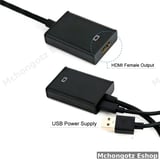 VGA to HDMI Converter Adapter (1080P) - image 3