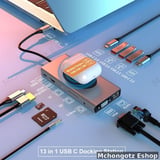 Type C 13 in 1 USB-C Hub Multiport Adapter | 4K HDMI | VGA | Ethernet | Wireless Charging Price in Tanzania - image 6