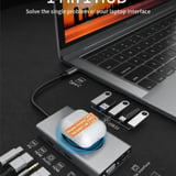 Type C 14 in 1 USB-C Hub Multiport Adapter | 4K HDMI | VGA | Gigabit Ethernet | Wireless Charging Price in Tanzania - image 4
