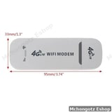4G LTE USB Modem with WiFi Hotspot Router 3-in-1 - image 4
