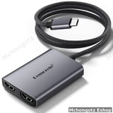 Lemorele USB-C to Dual HDMI Adapter - image 1