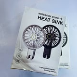 Notebook Stand Heat Sink Mini Cooling Fan - image 3