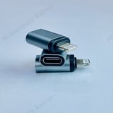 OTG Adapter Lightning Male to USB Type C Converter for iPhone 6 up to 14 - image 1