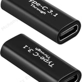 TYPE C EXTENDER Female to Female Adapter (USB 3.1, 10Gbps, 4K Support) - image 2