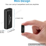TYPE C EXTENDER Female to Female Adapter (USB 3.1, 10Gbps, 4K Support) - image 5