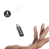 TYPE C to Audio Port 3.5mm Female Headphone Jack Adapter (Aux Audio Converter, Transparent Design) - image 6