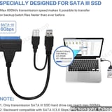 CASE USB 3.0 to SATA Adapter Cable 4tb| 2.5" HDD / SSD Converter Price in Tanzania - image 6