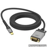 DOONJIEY USB-C to VGA Cable 2M | 1080P Type-C to VGA Display Cable Price in Tanzania - image 6