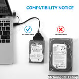 SATA CABLE 2 in 1 USB-C / USB-A to SATA Adapter Cable | 2.5" HDD / SSD Converter Price in Tanzania - image 6