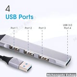 USB 3.0 4-Port Hub | 1 USB 3.0 + 3 USB 2.0 Multi-Port Adapter Price in Tanzania - image 6