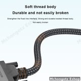 USB C to DVI 24+1 Cable 2M 4K 30Hz Male to Male Converter | Type c to DVI 2m cable - image 8