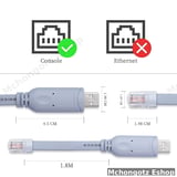 USB to RJ45 Console Cable 1.8M | Network Configuration Cable Price in Tanzania - image 8